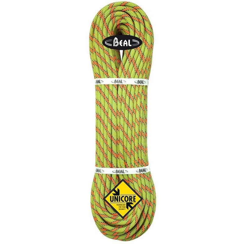 rope BEAL Booster III 9.7mm Unicore Dry Cover 60m anis